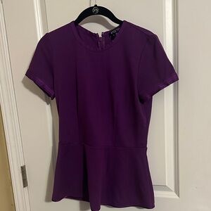 Etcetera Deep Purple Short Sleeve Top